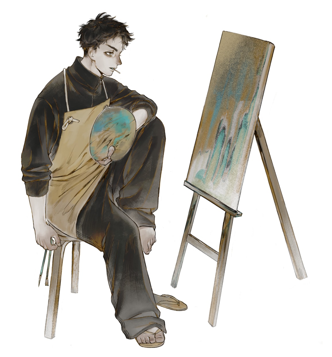 立ち絵を制作します 質感の強いものからあっさりしたものまで。 イメージ6