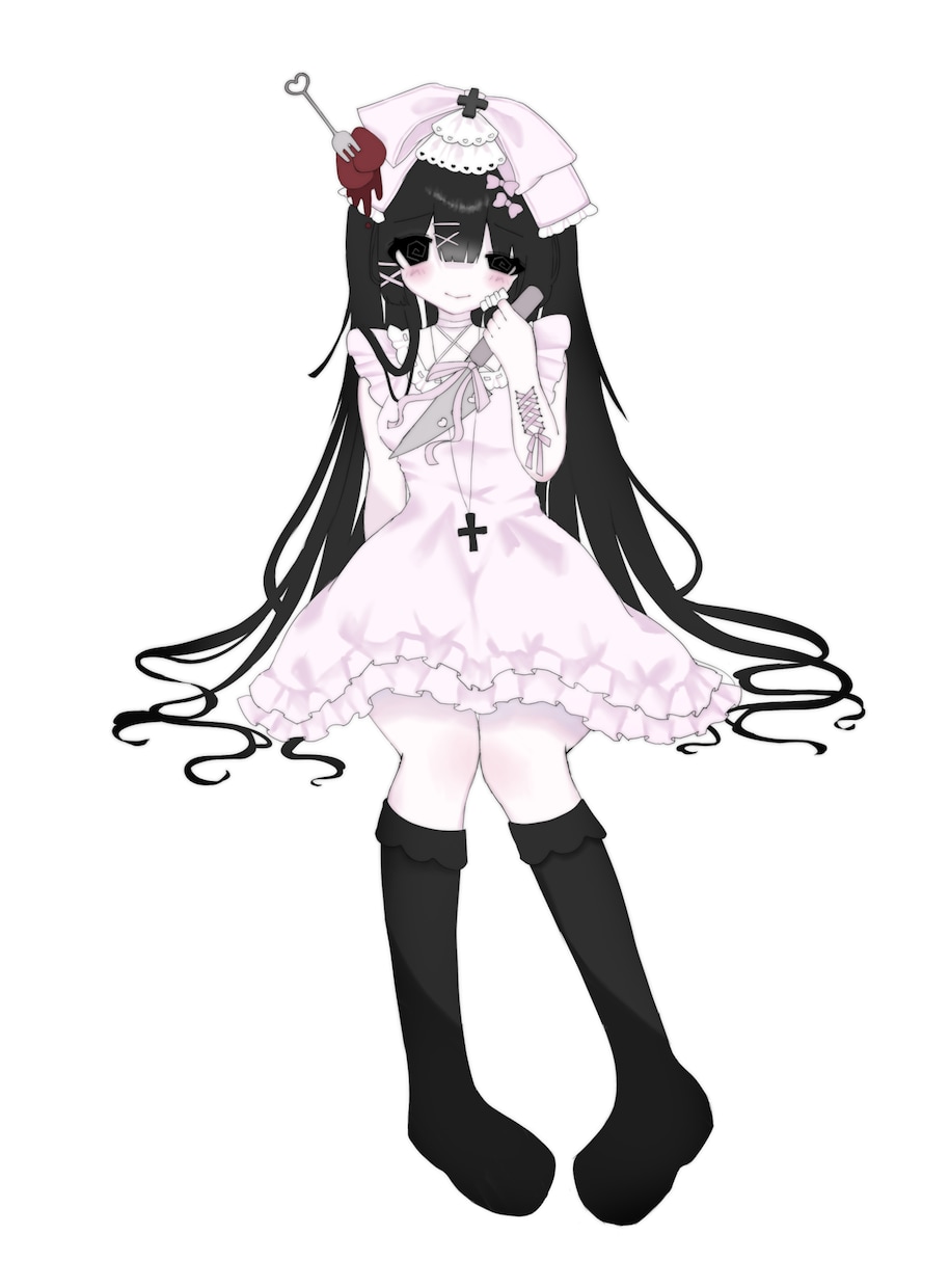 全身イラストを制作します ♡唯一無二の甘くて苦い世界観♡ イメージ6