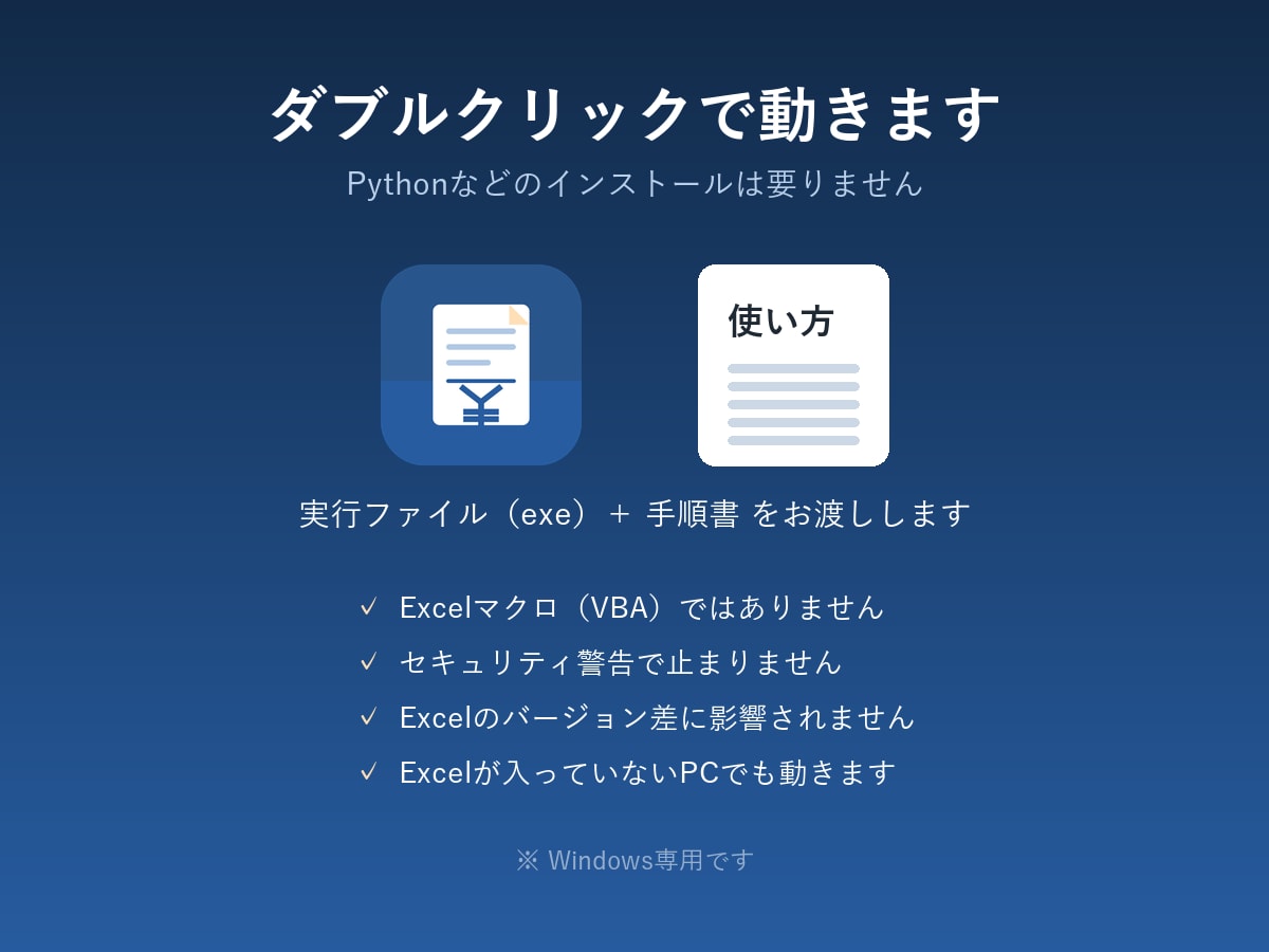 インボイス対応Excelで請求書を一括作成します 単価が空欄の行も見逃しません。現場を知る生産管理が作ります	 イメージ5