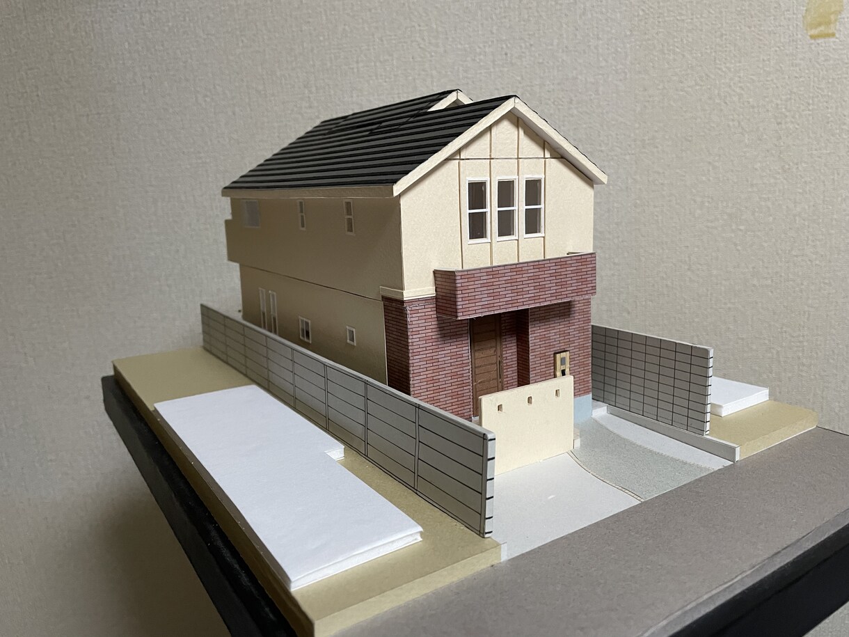 建物の模型を作成いたします 記念や思い出を残したい方のために建物の模型を作成いたします イメージ5