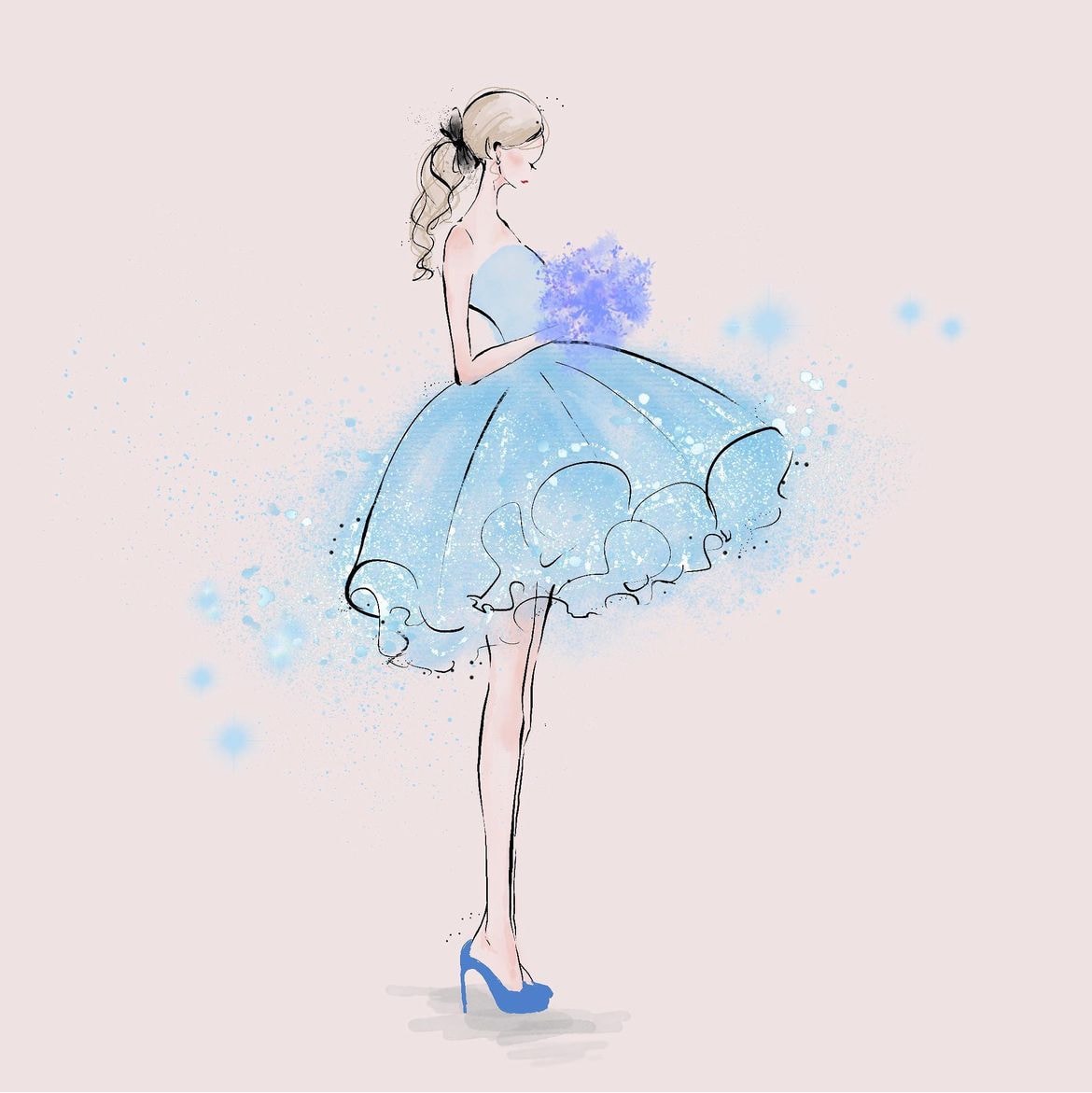 SNSのアイコンなどに！大人可愛いイラスト描きます あなたの理想の女性像をイラストにします イメージ2
