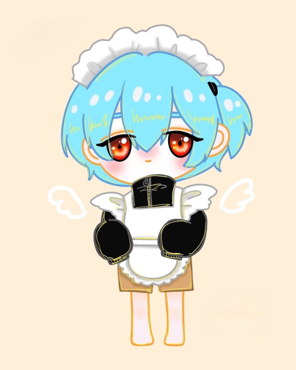 ゆるふわミニキャライラスト描きます 動物から人、人外までいろんなものを描きます イメージ3