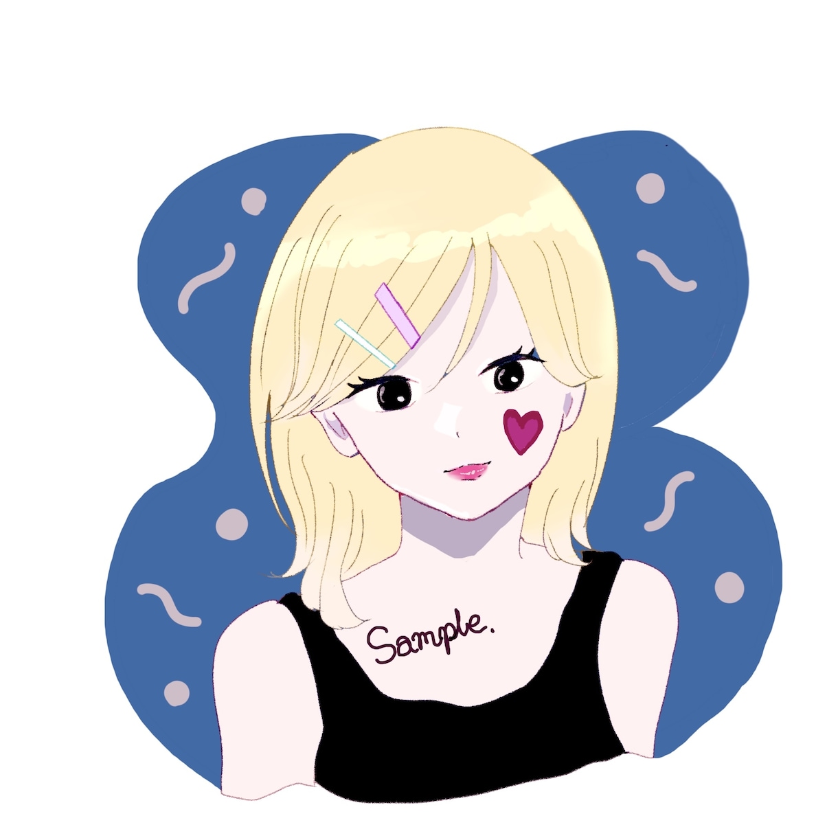 キュートな色使い♡アイコンイラストを描きます 現役Z世代イラストレーターが作成します。流行重視！ イメージ4