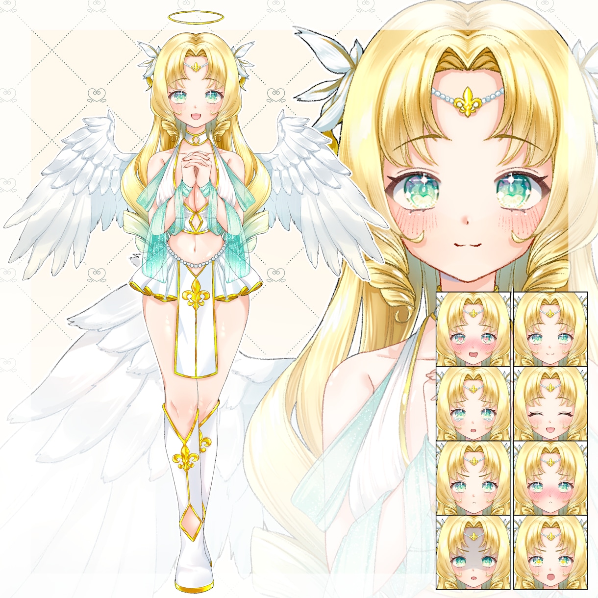 IRIAM &Vtuberの立ち絵をお描きします 早く、可愛く、綺麗な仕上がり！クオリティーは企業級！ イメージ6