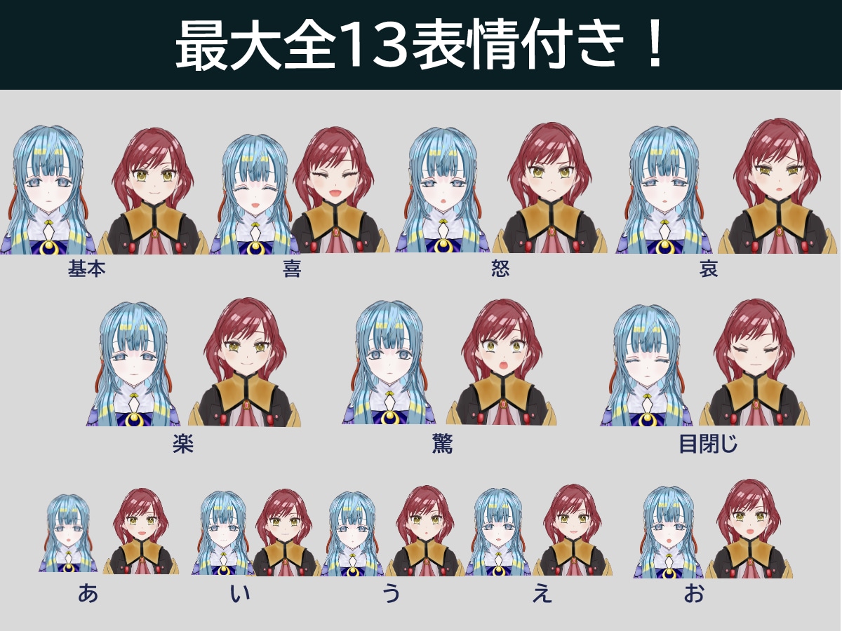 ゲーム実装！等身SD対応個人向け3Dモデル作ります キャラデザ〜3D化まで！Unity/UE即使える高品質モデル イメージ4