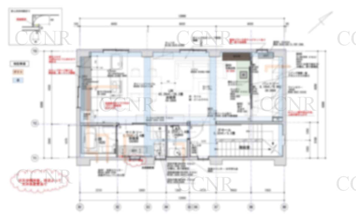 紙図面・手書き図・ラフプラン等をCAD化いたします AutoCAD or JW CADにてサポートいたします！ イメージ5