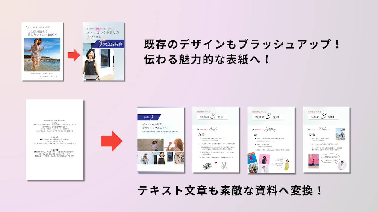 心を動かす ✨プレゼン資料作ります 女性起業家に大人気！伝えるだけの資料は卒業しよう！ イメージ5