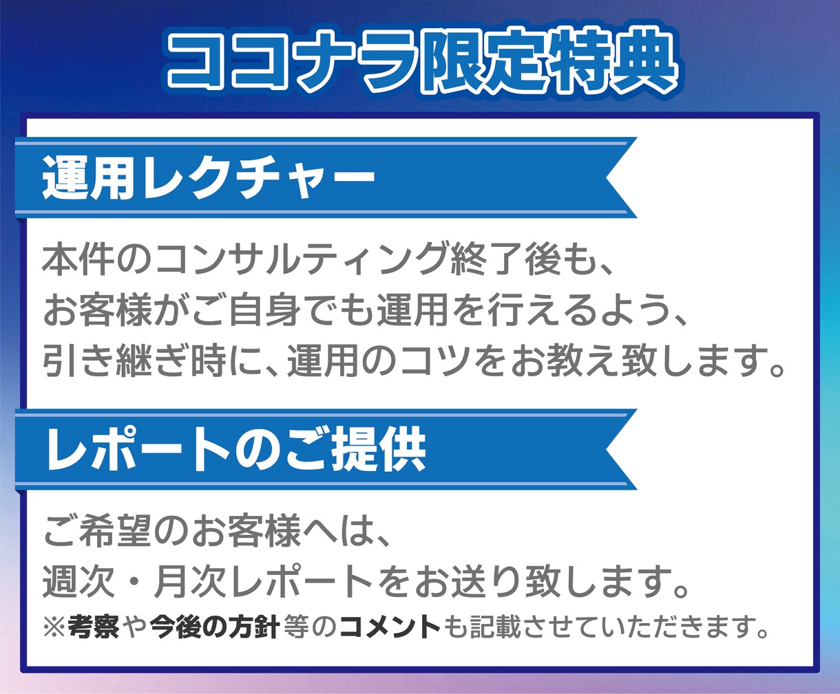 Facebookの広告運用を承ります 【広告運用・コンサルティング・バナー制作まで完全網羅】 イメージ2