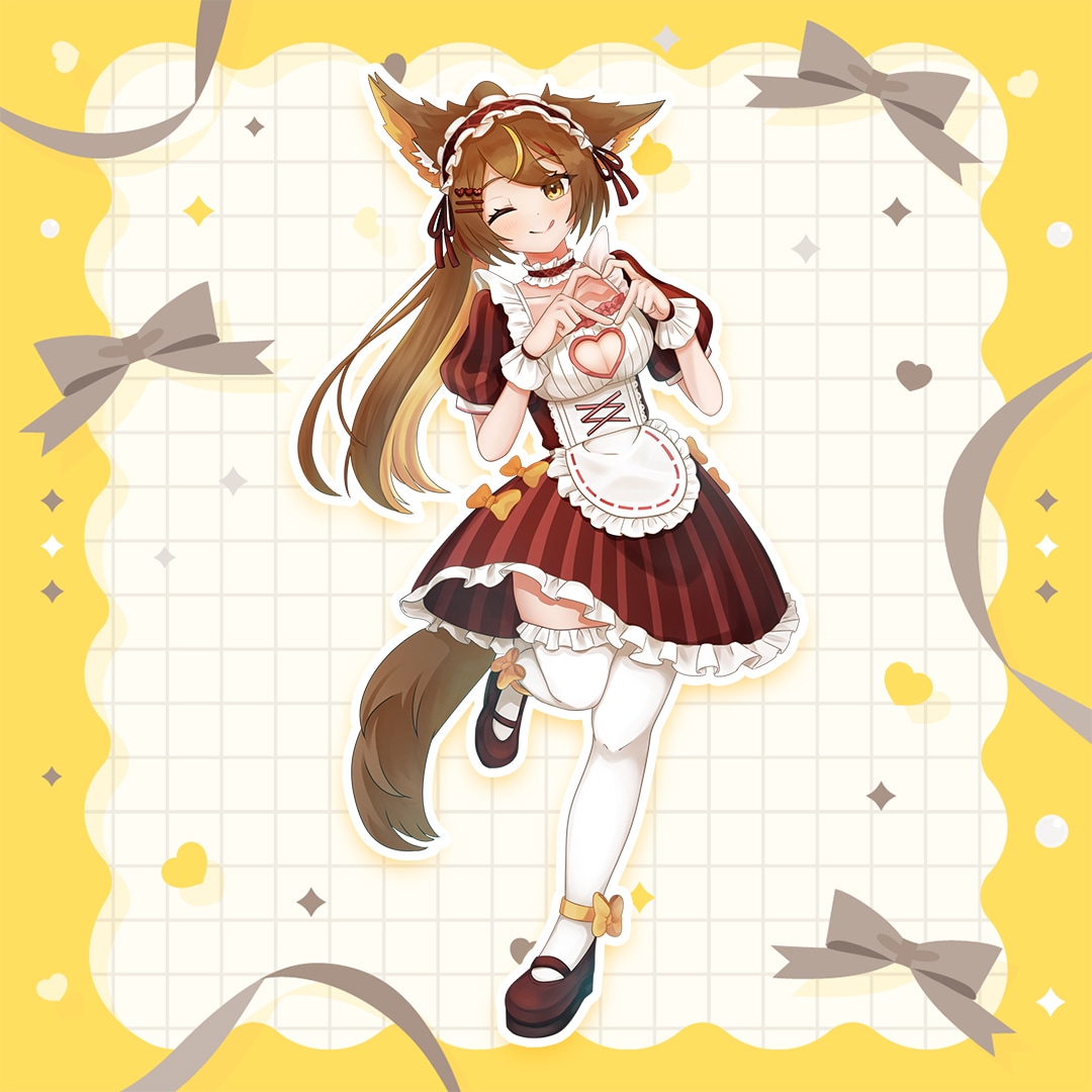 Vtuber・配信者・IRIAM立ち絵制作します カラフルPOPな絵柄ででサムネ映えする！目を引く立ち絵制作 イメージ4
