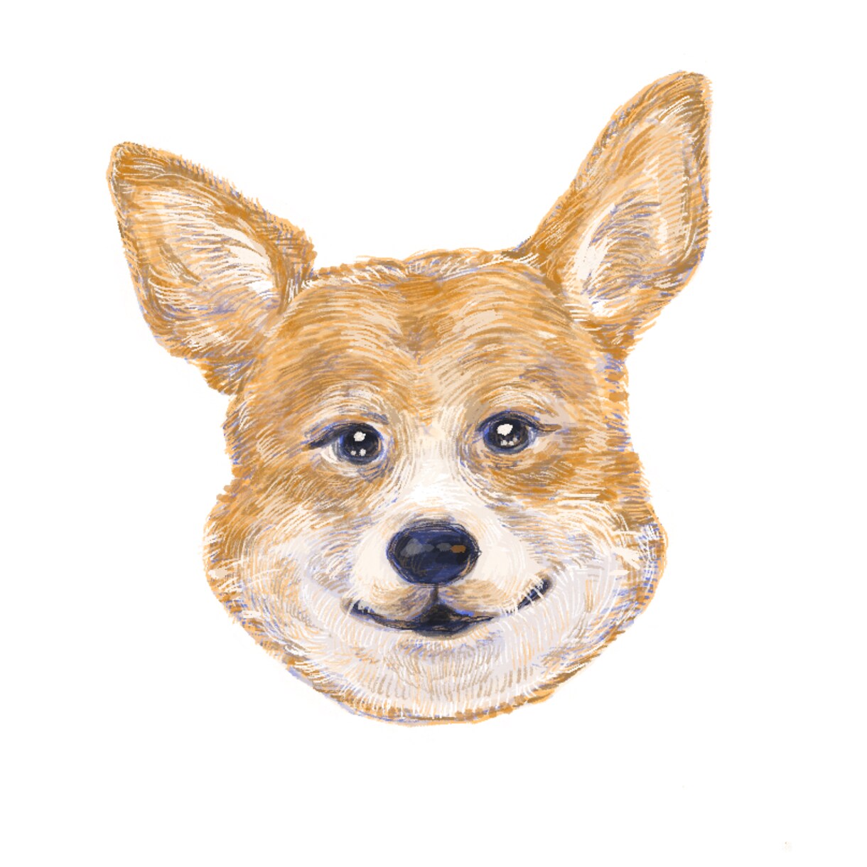 わんちゃんのデジタル似顔絵お描きします プレゼントや記念日のお祝い、アイコンなどに◎ イメージ4