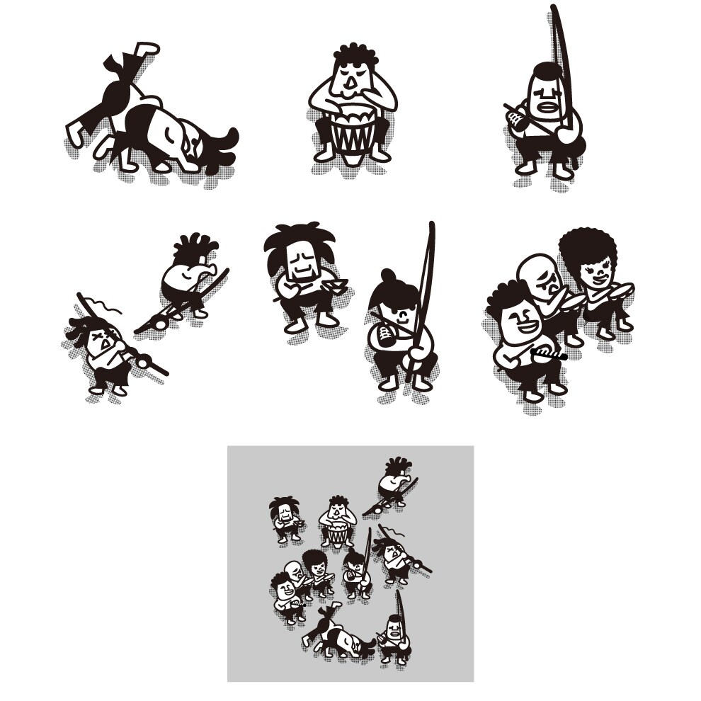 ゆるキャラ・可愛い・似顔絵キャラのデザインします オリジナリティ・個性を求める方！間違いなしのデザイン力です。 イメージ8