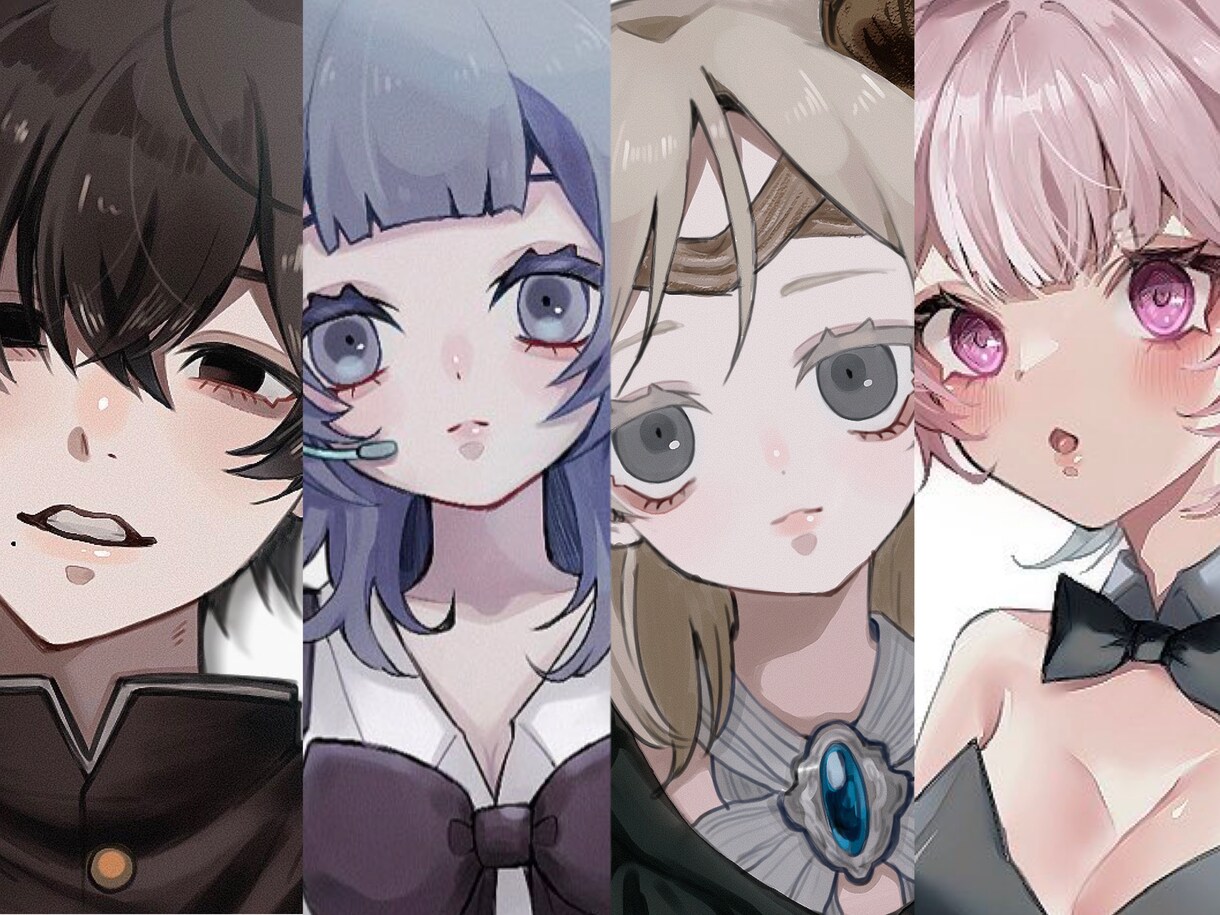 SNS用アイコン等のイラスト制作します 修正無料！アイコン、ミニキャラ、立ち絵等承ります！ イメージ1
