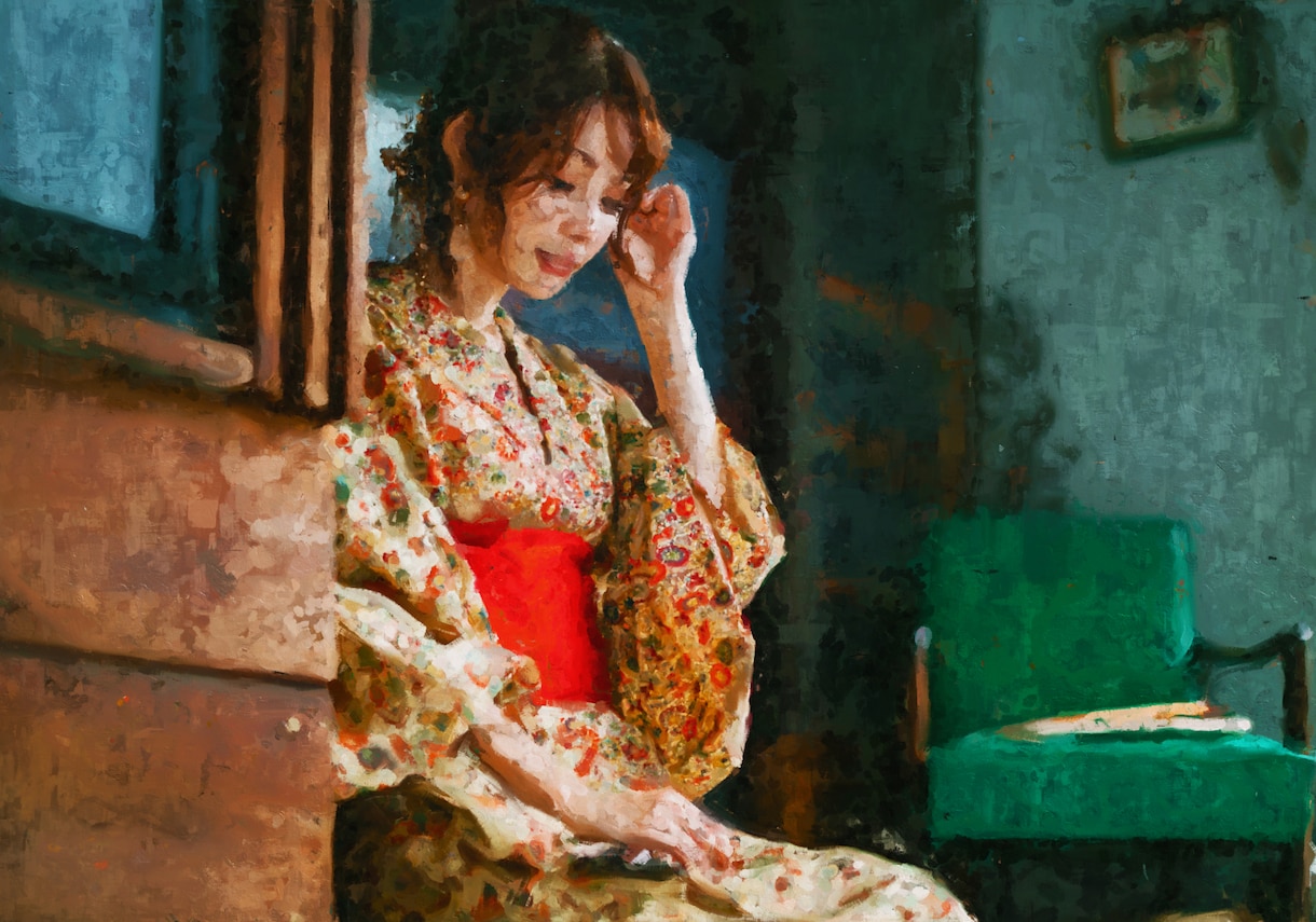 写真をもとに油絵風イラストを制作いたします お持ちの写真を、「印象派風の油絵」にしてみませんか! イメージ10