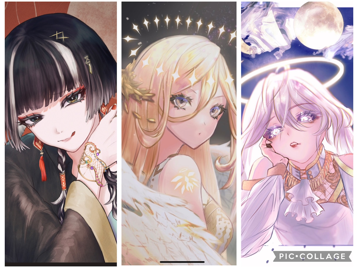 アイコン、1枚絵を描きます 綺麗系、可愛い系の強気な女の子！ イメージ5
