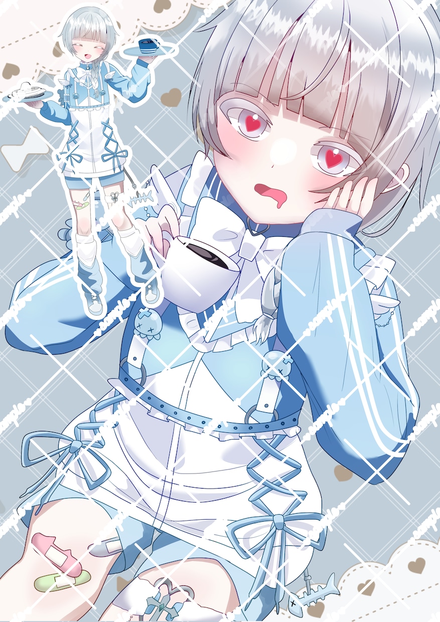 商用利用◎あなただけのかわいいイラストお届けします Vtuber立ち絵/SNSアイコン/配信イラスト/グッズ等 イメージ5