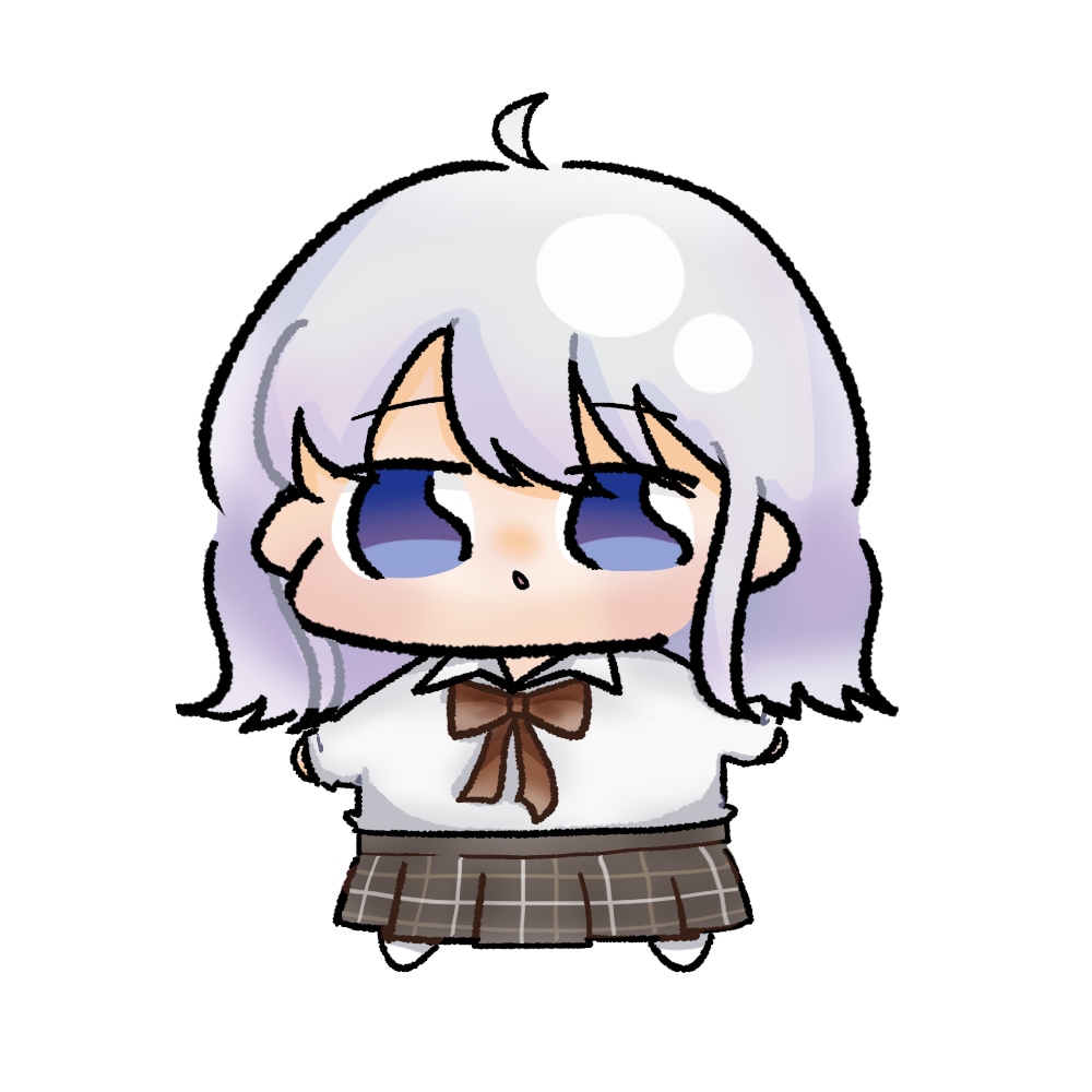 デフォルメイラスト描きます モチモチのミニキャライラストです。アイコンやグッズ制作に イメージ1