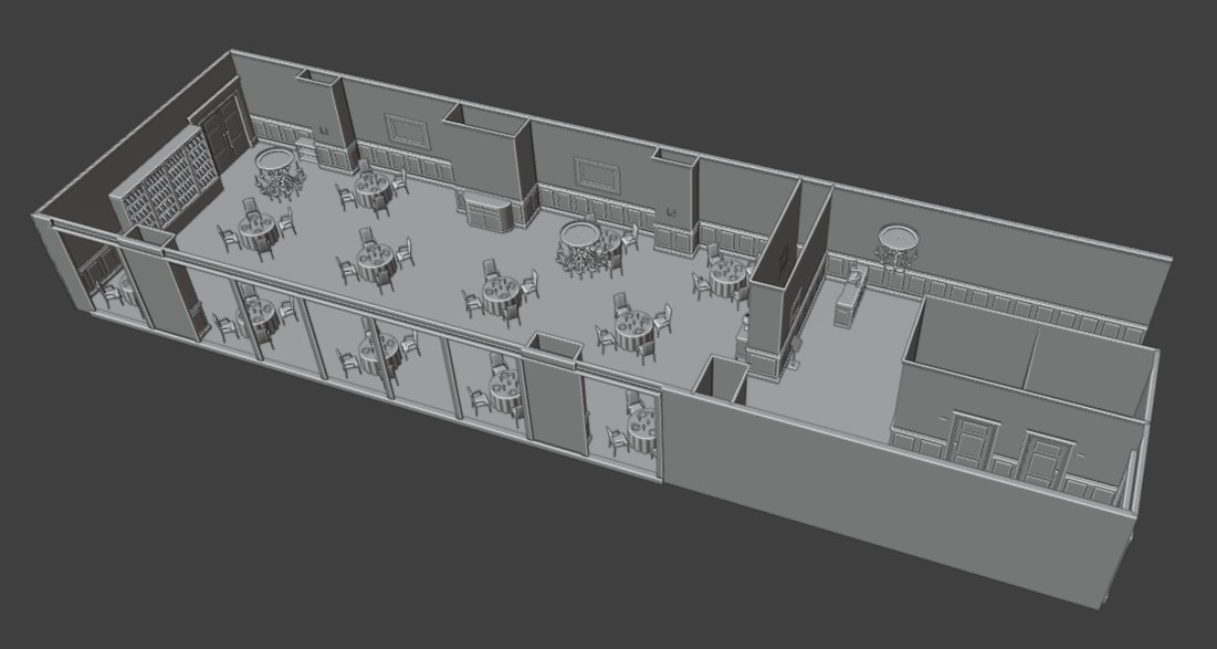 漫画・イラスト向けの背景3Dモデルを制作します クリスタやBlenderを使用した漫画・イラスト制作に イメージ4