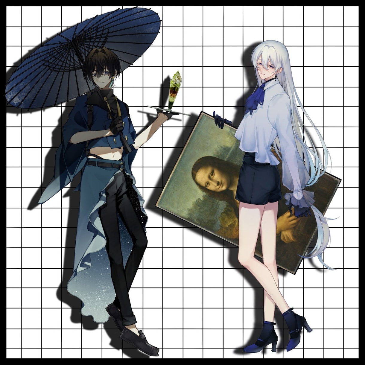 1枚絵、立ち絵、SNSアイコン等幅広く制作致します SNSや様々な用途にご使用頂けます。商業利用も可能です。 イメージ6