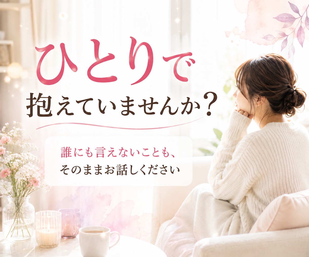 恋愛・復縁・仕事｜今すぐ霊視でご相談承ります 言葉にならないお気持ちも、お聞かせください。 イメージ2