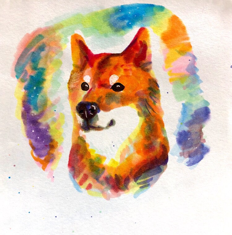 あなたの大切なペットをカラフルに描きます 【世界で一つの宝物に！】美大生が心を込めて描きます イメージ6