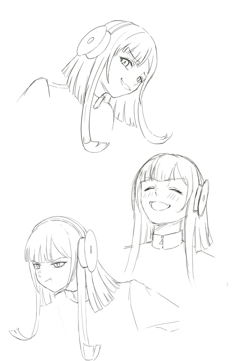 キャラクターの立ち絵から細かな設定等まで制作します キャラクターイラストについて幅広く請け負います！ イメージ7