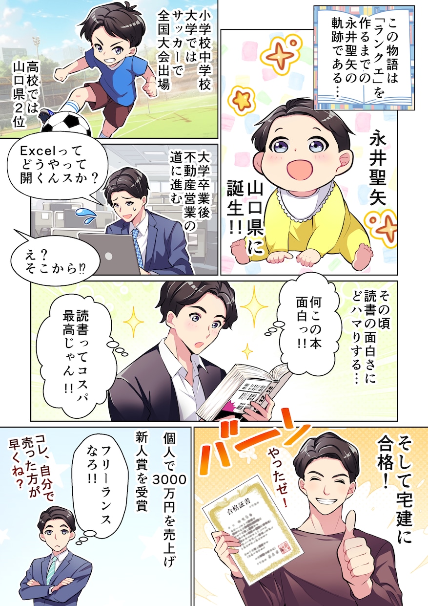 プロ漫画家達が漫画・LP・動画・イラスト制作します 実績多数！マーケティング目線の漫画を作ります！ イメージ10