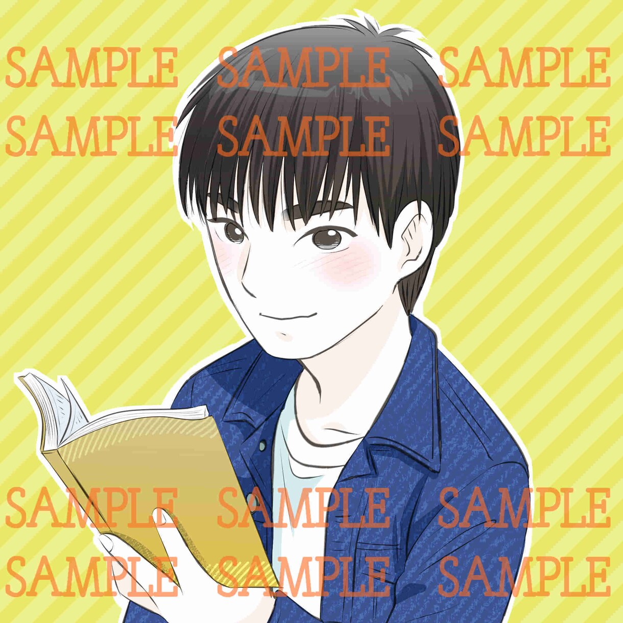 似顔絵デフォルメキャラを描きます 写真からデフォルメキャラを制作するサービスです イメージ7