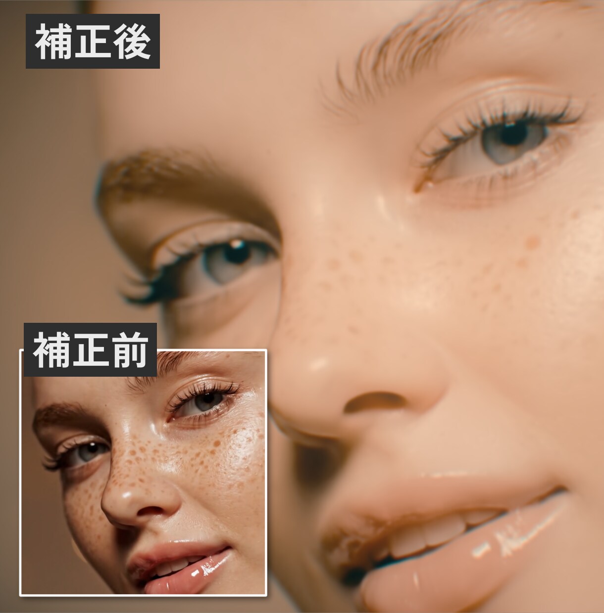 生成AI映像の質感を再設計｜高品質化します AI映像特有の生っぽさを抑えた質感でプロ感のある印象に！ イメージ2