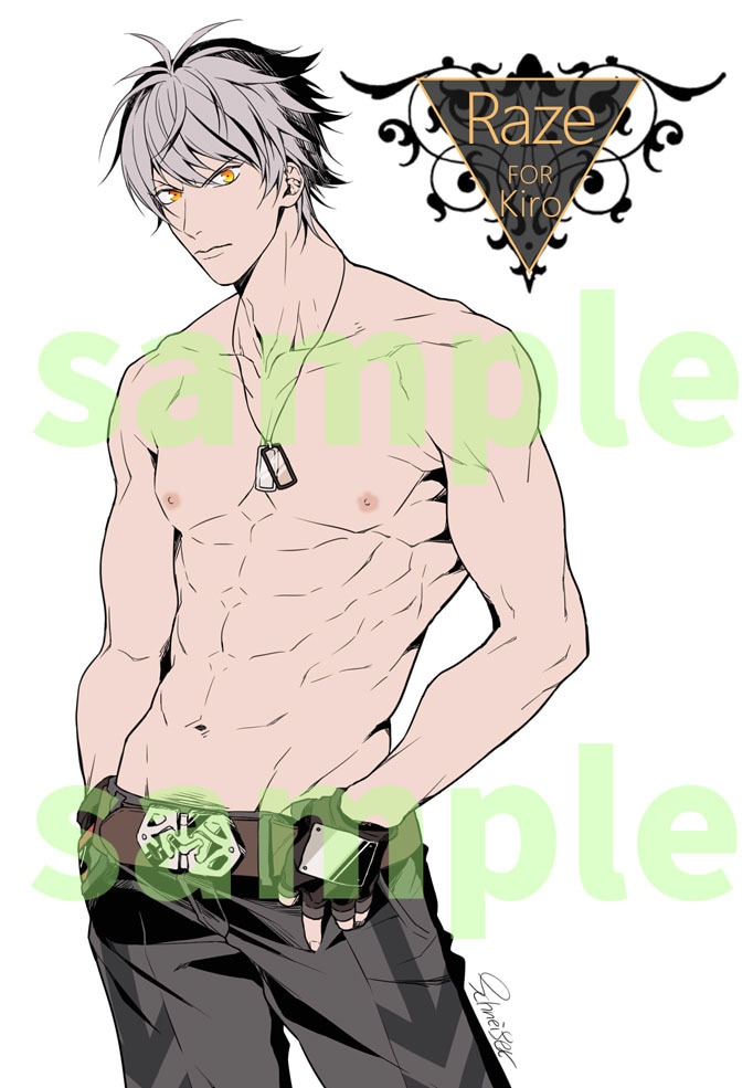 細マッチョも対応！男性の美しい筋肉イラスト描きます おじさん～VTuberまで幅広いキャラをSNS・動画サムネに イメージ7