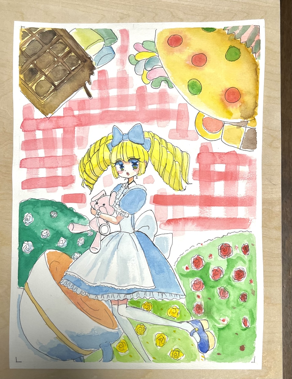アナログ水彩で優しく描きます メルヘンで可愛いイラストをお届け！ イメージ1