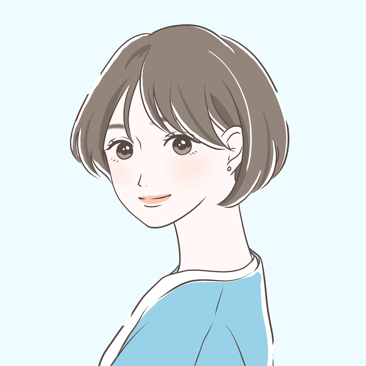 SNSシンプルアイコンイラスト描きます Twitter,ブログ等のSNSで使えるアイコン/イラスト イメージ2