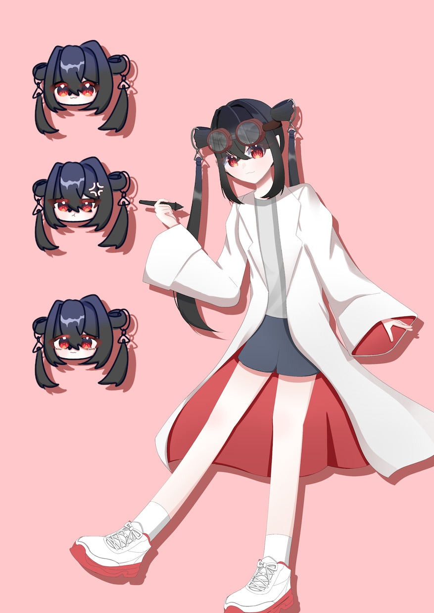 あなたの好きを詰め込んだ可愛いオリキャラ制作します 実績作りのため10名様限定でお値下げ中！最短即日納品！ イメージ1