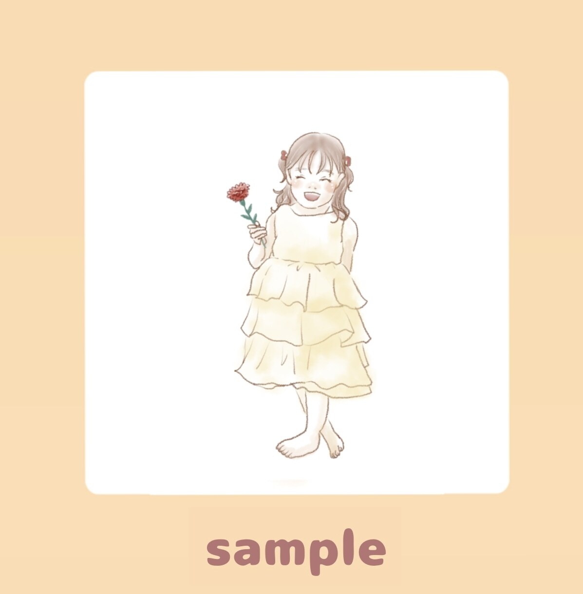 女性向けアイコンお描きします 優しい印象up！商用利用もOK イメージ8