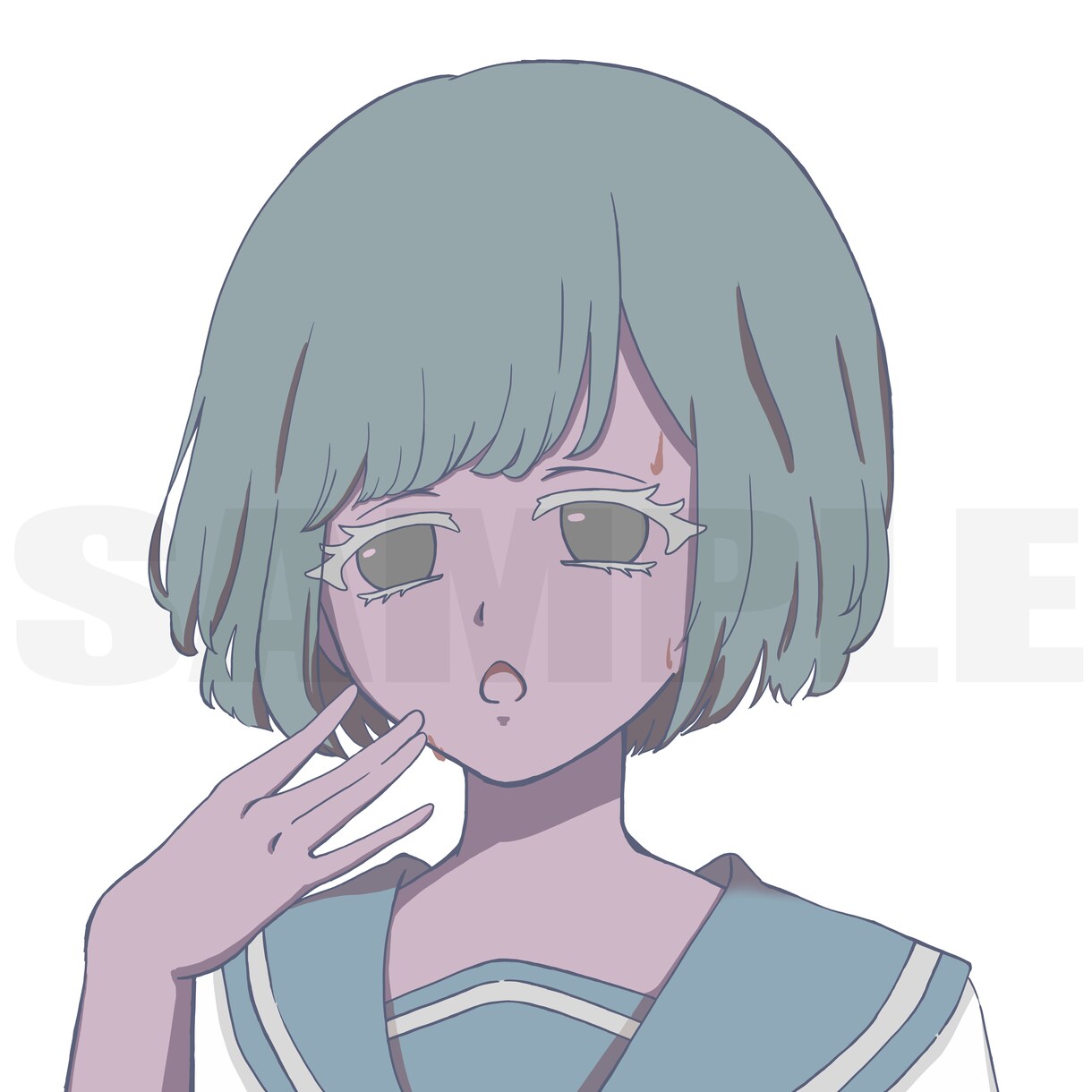 かわいい女の子のアイコンイラスト描きます SNSアイコン用のイラストが必要な方へ イメージ4