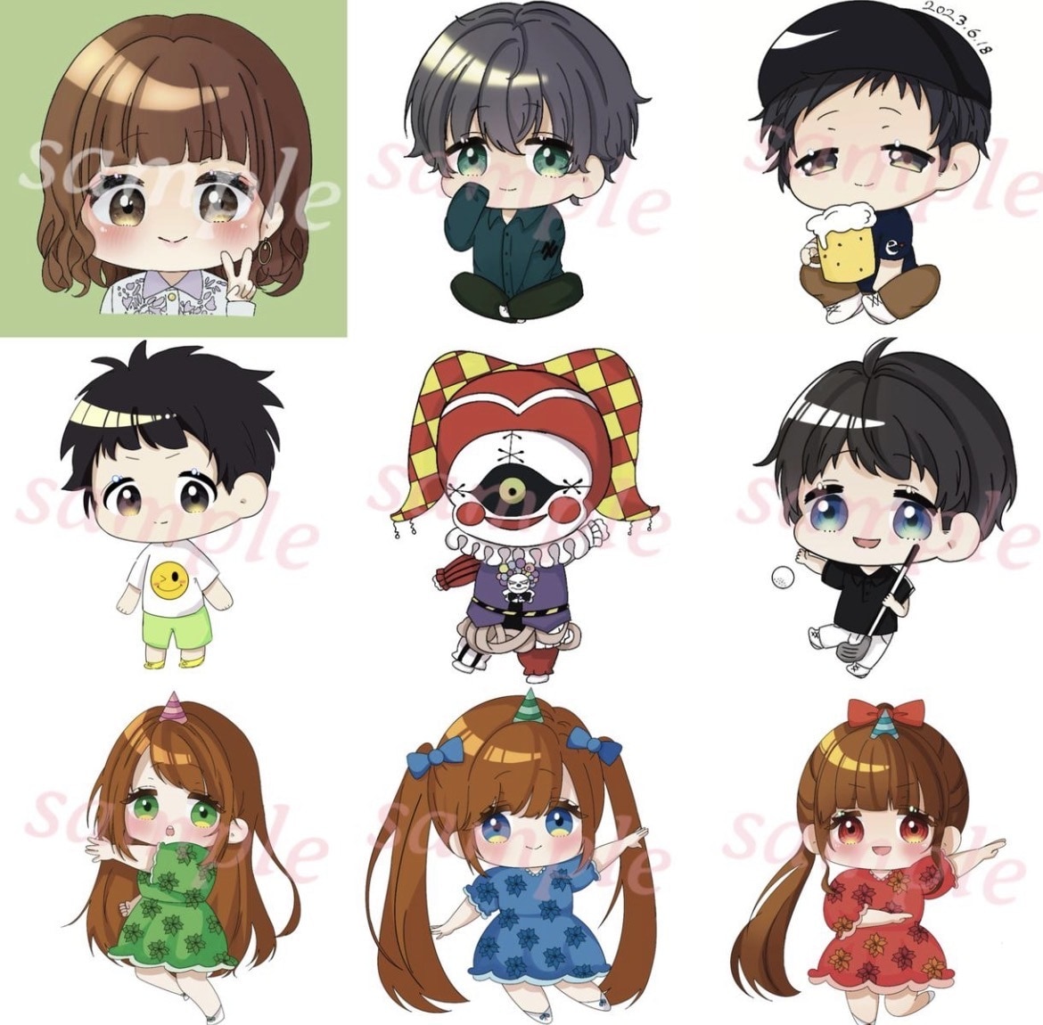 修正無制限！格安で1枚絵の作成承ります 商用利用可能！魅力的でかわいらしいイラスト作成いたします✨ イメージ7