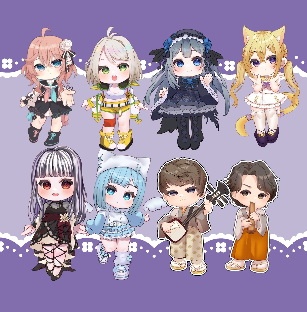 商用無料☆用途に合ったイラストを描きます アイコンや立ち絵、一枚絵、プレゼントなどにお使いいただけます イメージ10