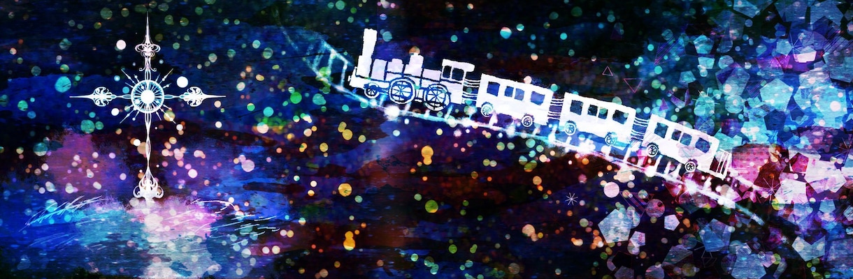 幻想的なイラスト作成します 黒い夜空にキラキラ色彩。思わず見惚れる絵を描きます。 イメージ6