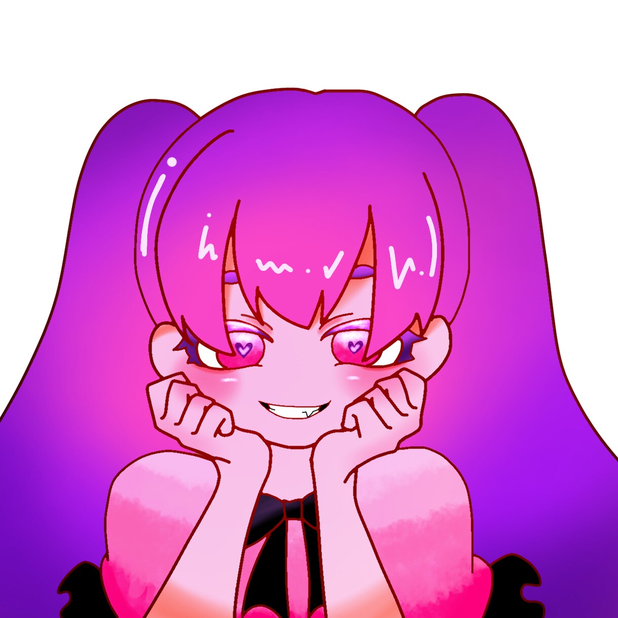 目を惹くカワイイイラストを描きます アイコンやSNSなど、ご自由にご利用下さい! イメージ1