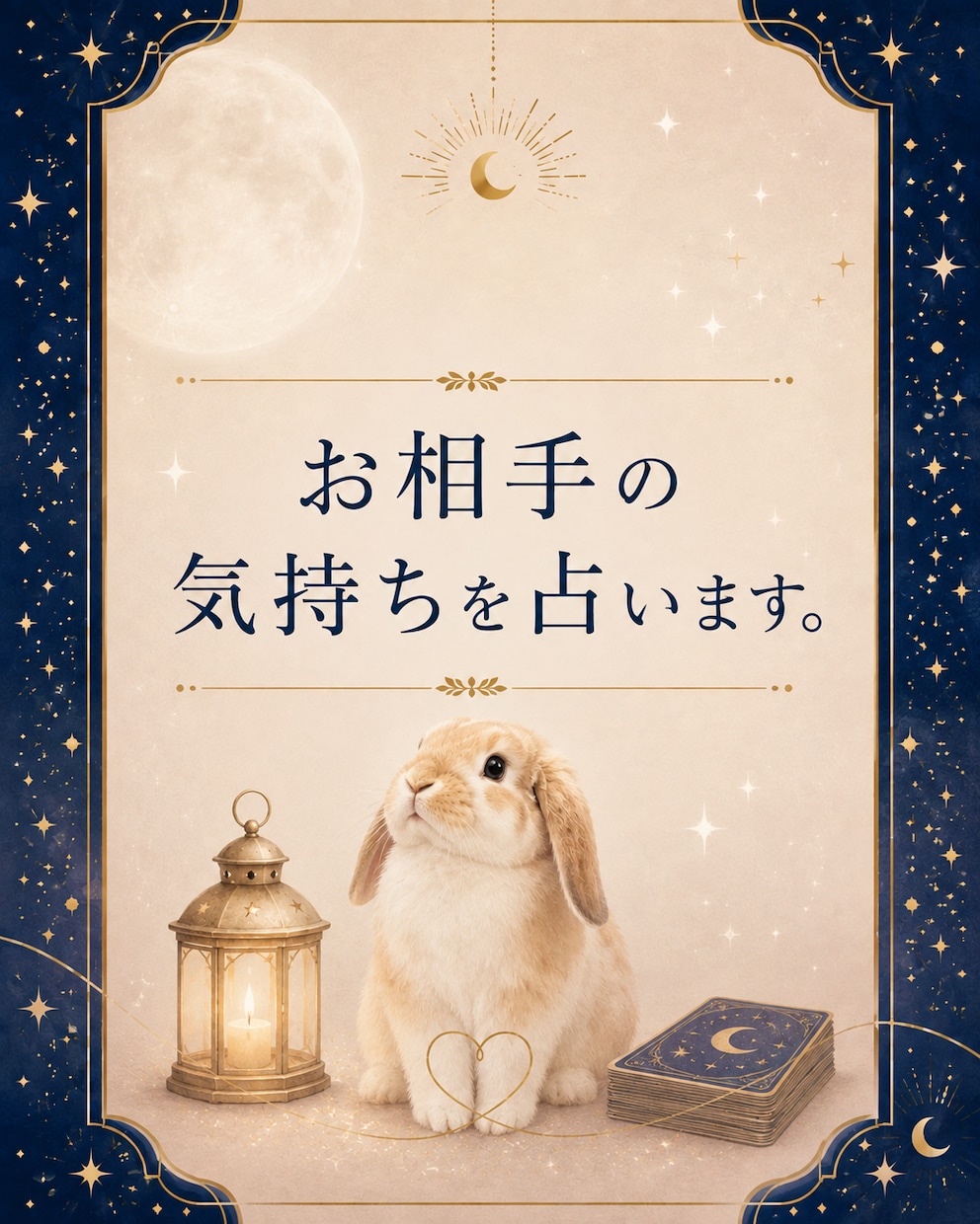 お相手の気持ちを占います お相手の本音を占いで読み解きます。 イメージ1