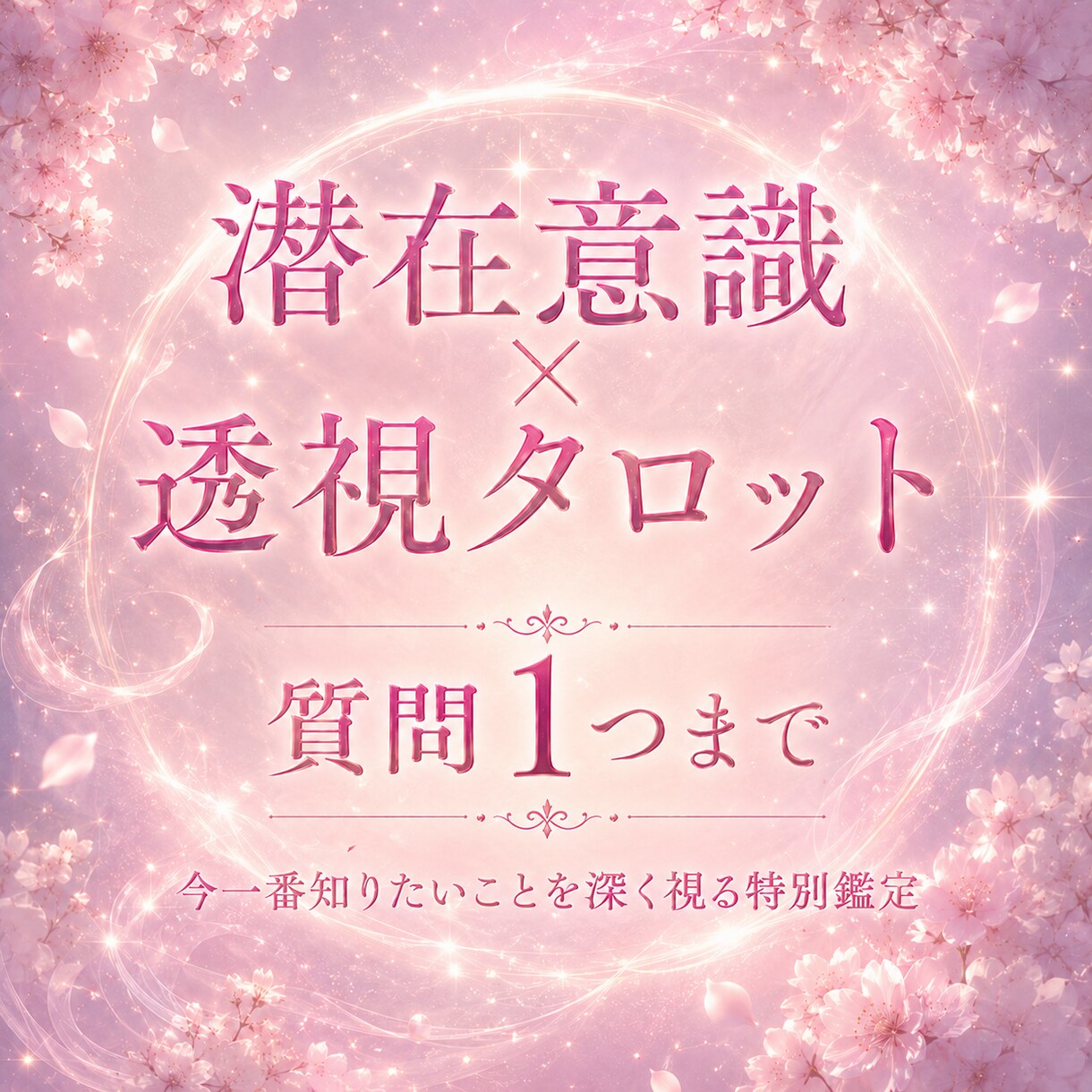 あなたの悩みを透視タロットで深く読み解きます 即日対応！恋愛・仕事・人間関係…何でもOK！ イメージ1