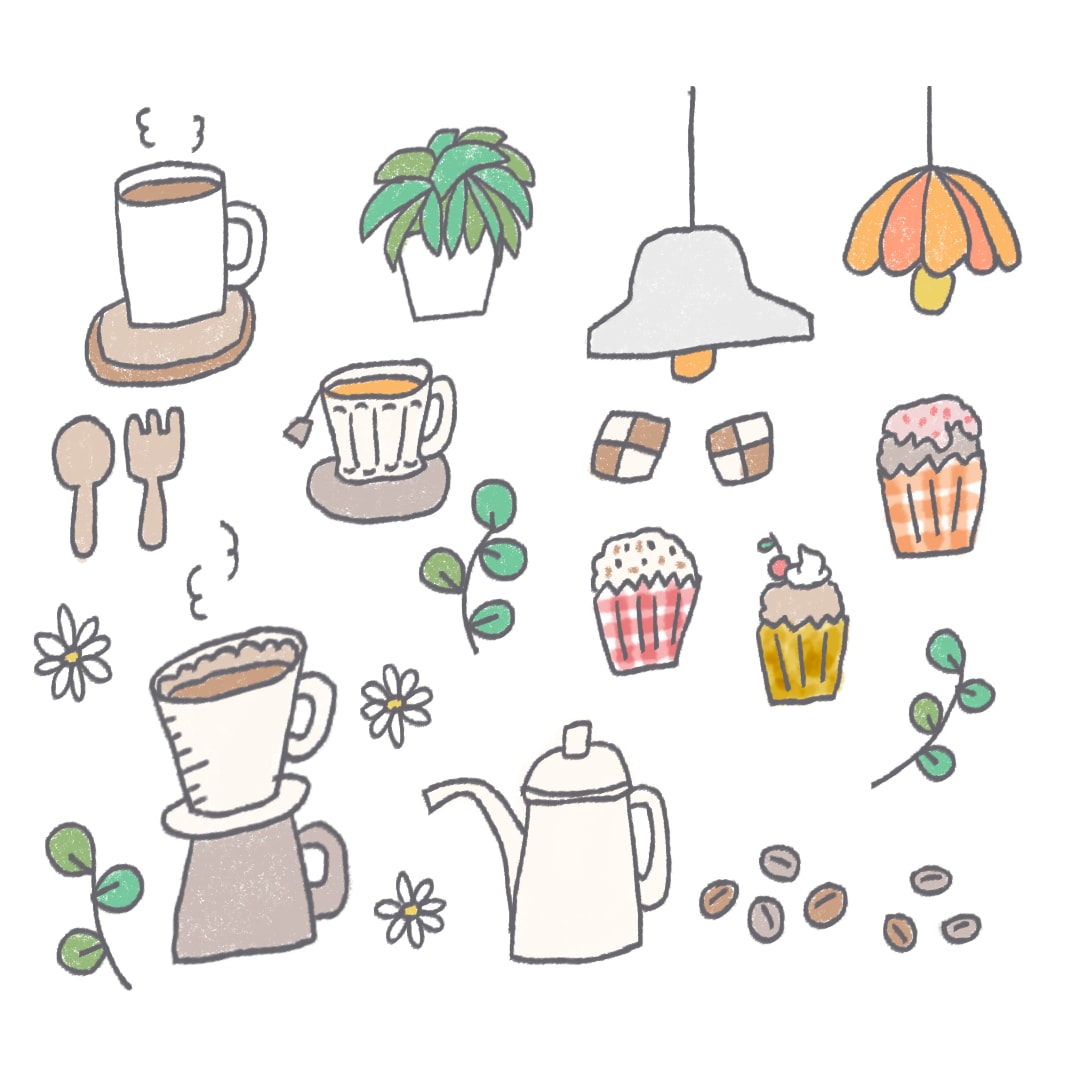 ゆるいイラストカット描きます やさしいタッチや色使いで、温かみの伝わるイラスト♫ イメージ8