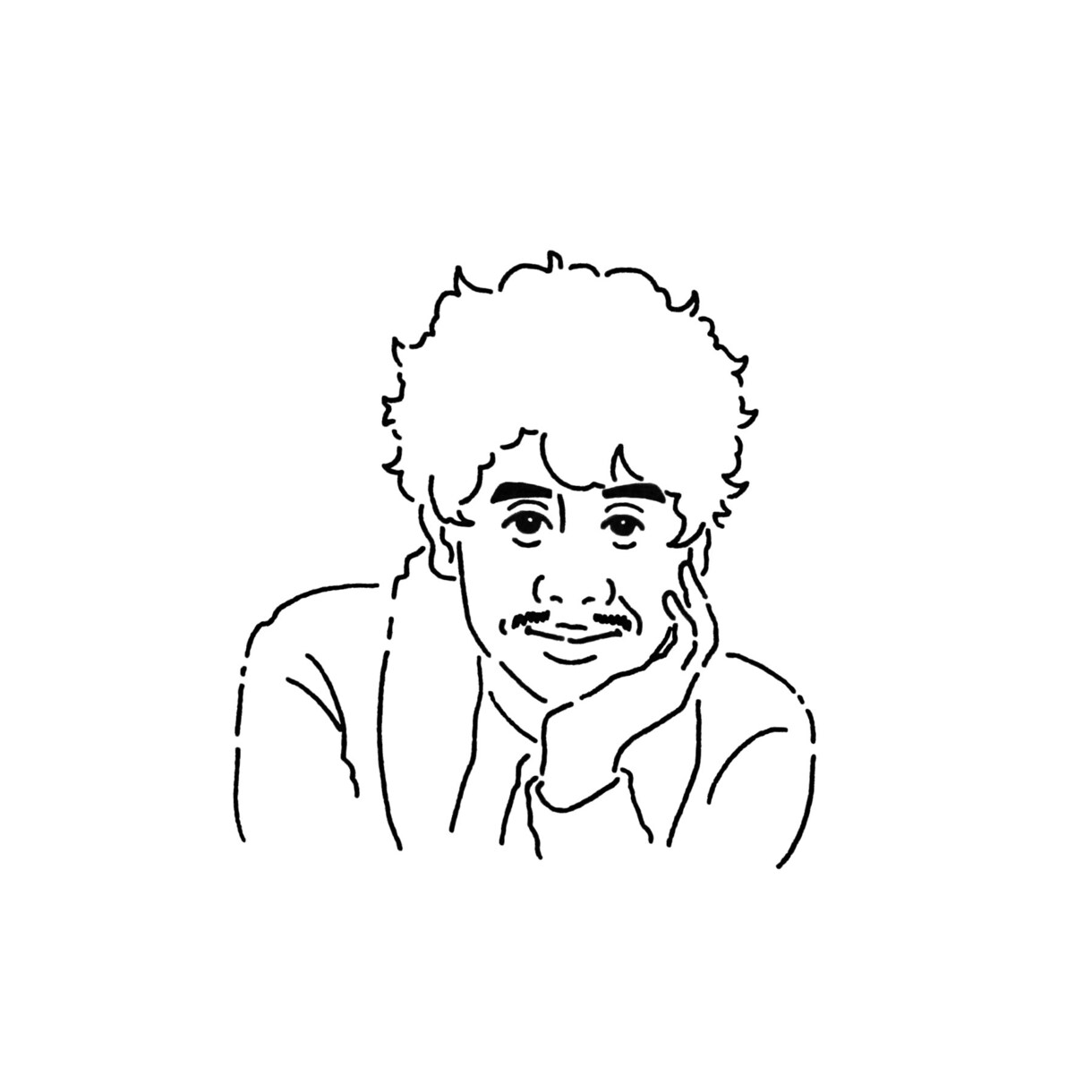 シンプルな似顔絵お描きします SNS・ブログ・名刺等 使いやすい似顔絵を探している方に！ イメージ5