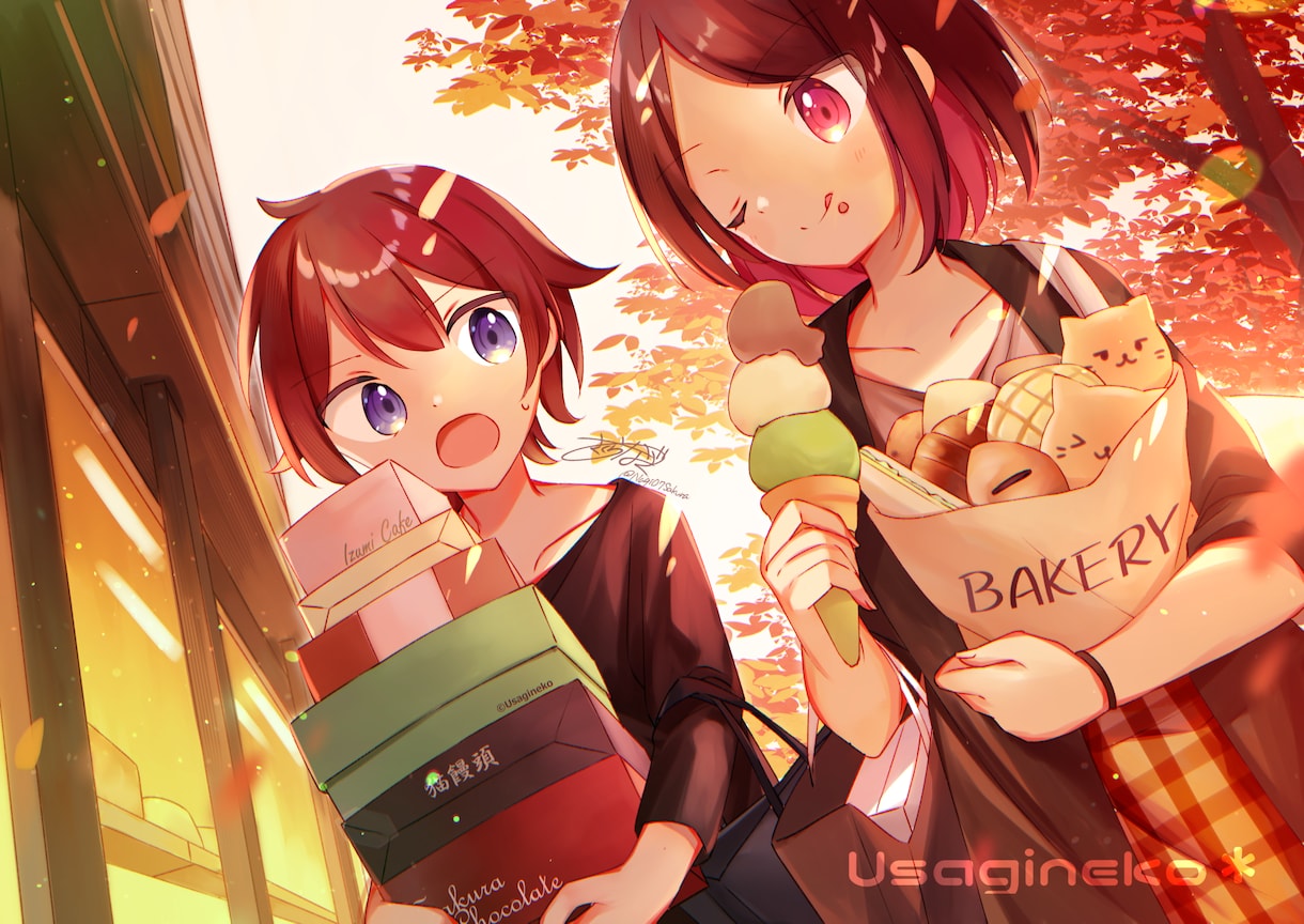 世界観や物語を想像させる、鮮やか可愛い絵を描きます 女の子も男の子もおまかせ！小説用表紙、ゲーム、MV等にぜひ！ イメージ8