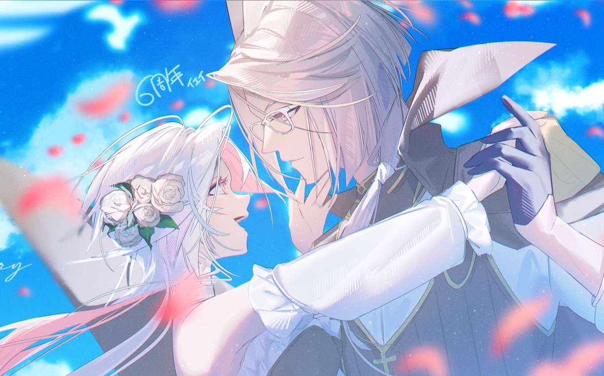 商用利用◎キラキラ、透明感のあるイラスト書きます 動画のサムネイル/CDジャケットなど幅広く対応致します。 イメージ5