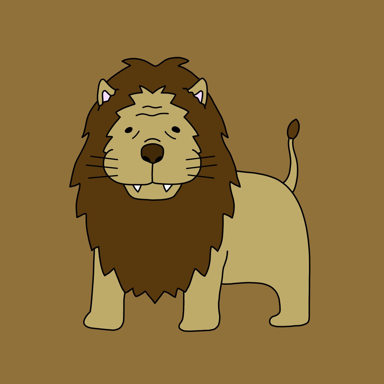 少しゆるい動物イラストを制作いたします アイコンやwebサイトなどを少しゆるくしたい方に！ イメージ2
