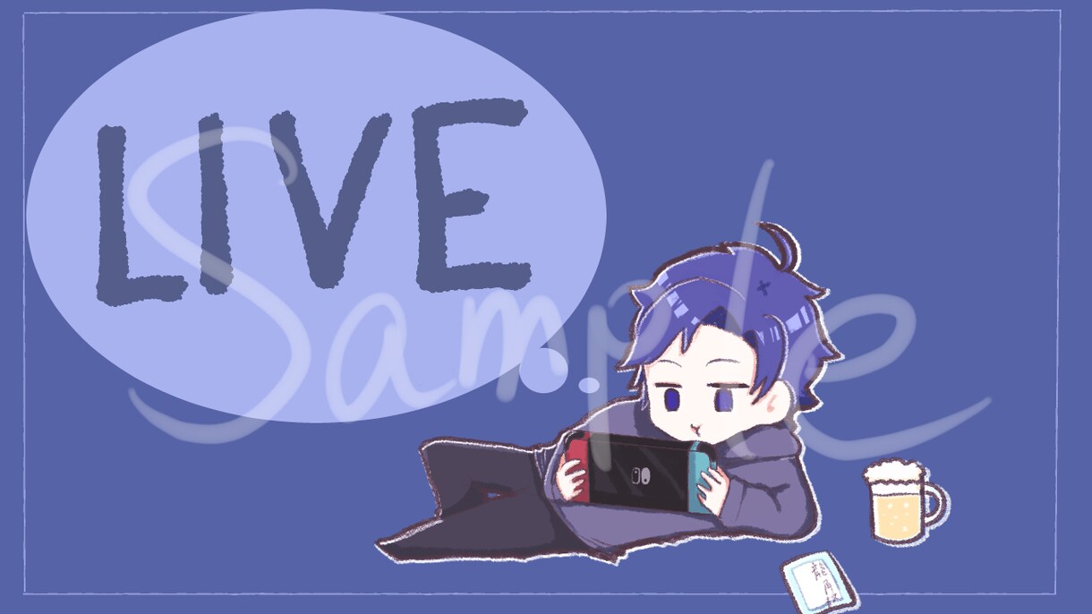ゆるかわなイラストお描きます SNSアイコン、ヘッダー、動画サムネなどにいかがですか！ イメージ5
