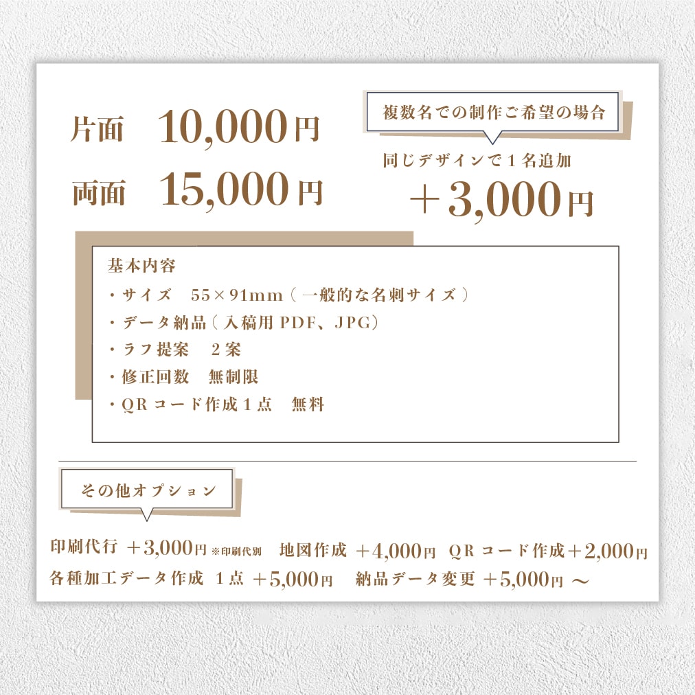 世界にひとつ、あなたらしい名刺をデザインします ショップカードもOK！可愛い系から、シンプルまで対応可能です イメージ4