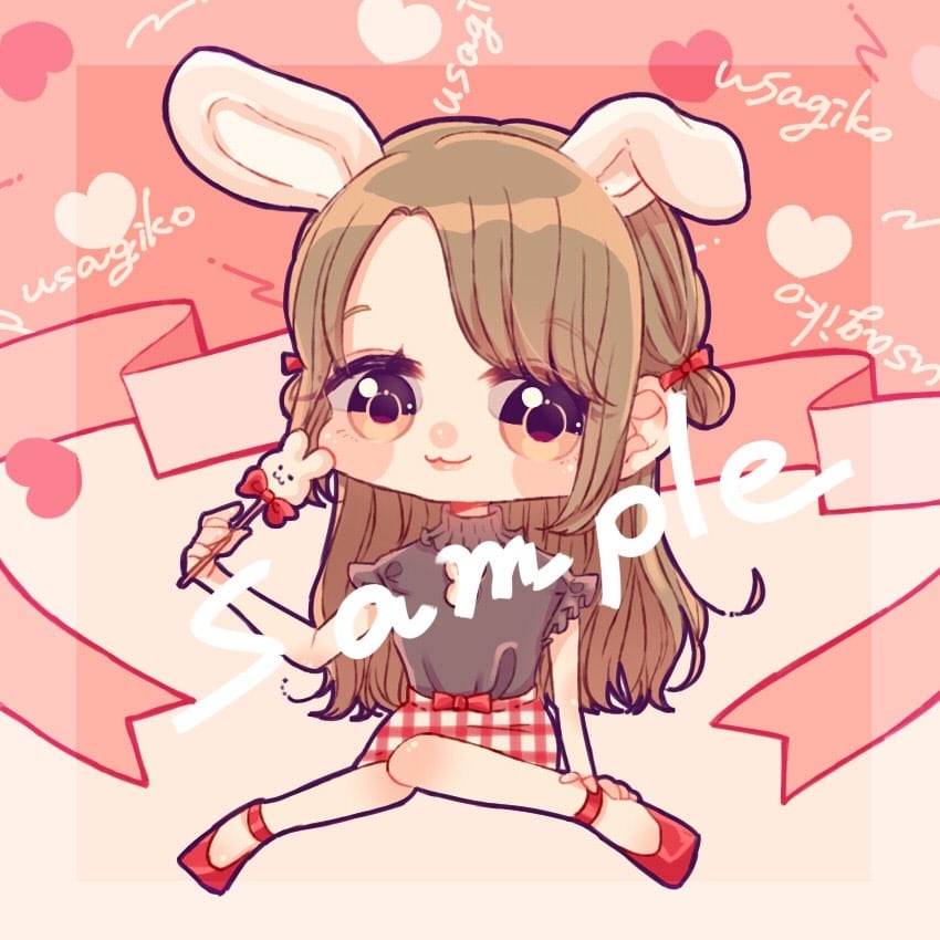 SNSアイコンにも使える可愛いイラストお描きします SNS用のアイコンやご自身のコーデイラストをお求めの方へ！ イメージ7