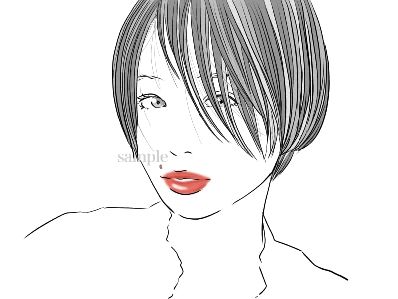 ワントーン・シルエット風イラスト描きます かっこいいイラストをお探しのあなたに！ イメージ7