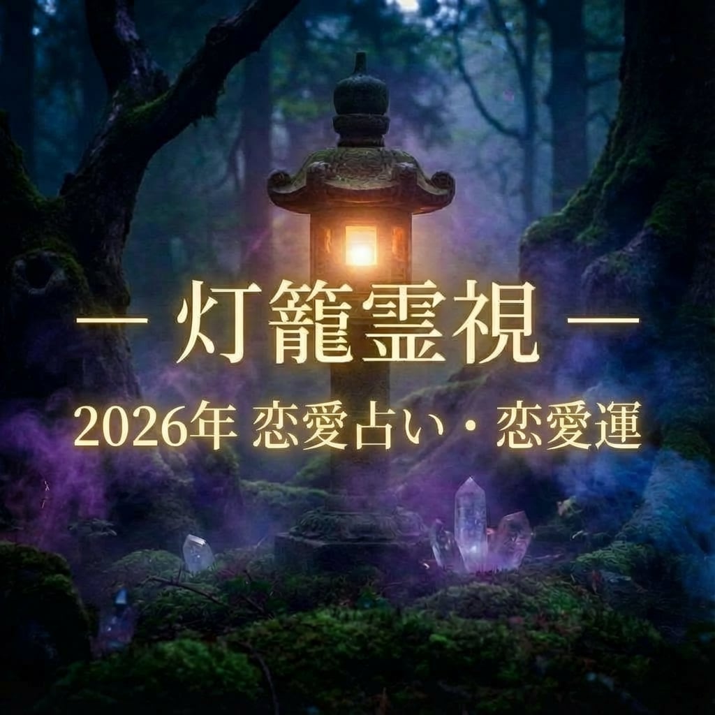 灯籠霊視ー2026年貴方の恋愛を占います 相手の気持ちと、恋の流れを静かに読み解きます イメージ1